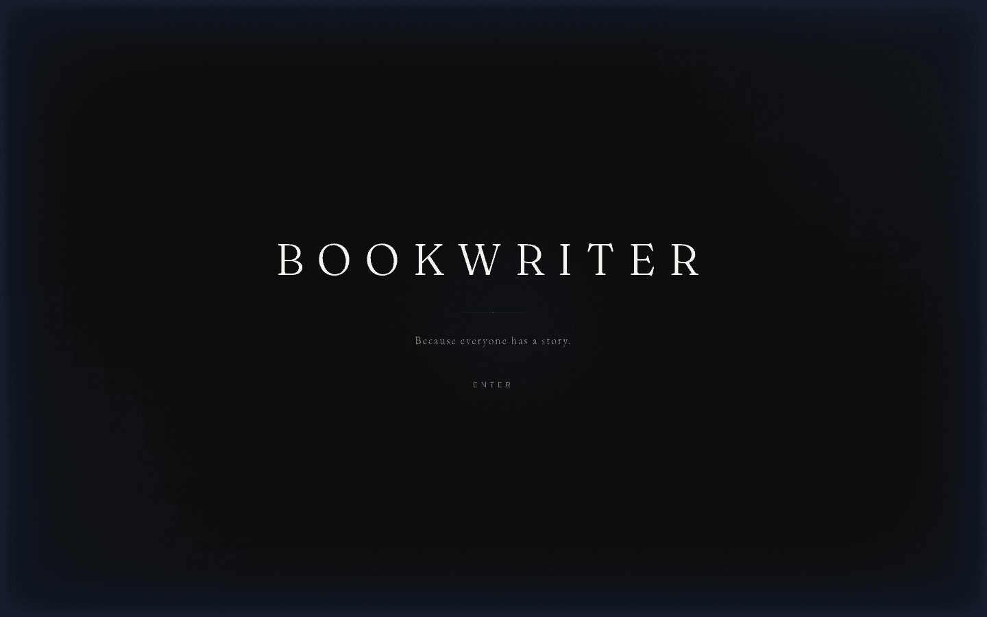 bookwriter.vip landing page — AI Book Writing Software That Finishes Your Novel